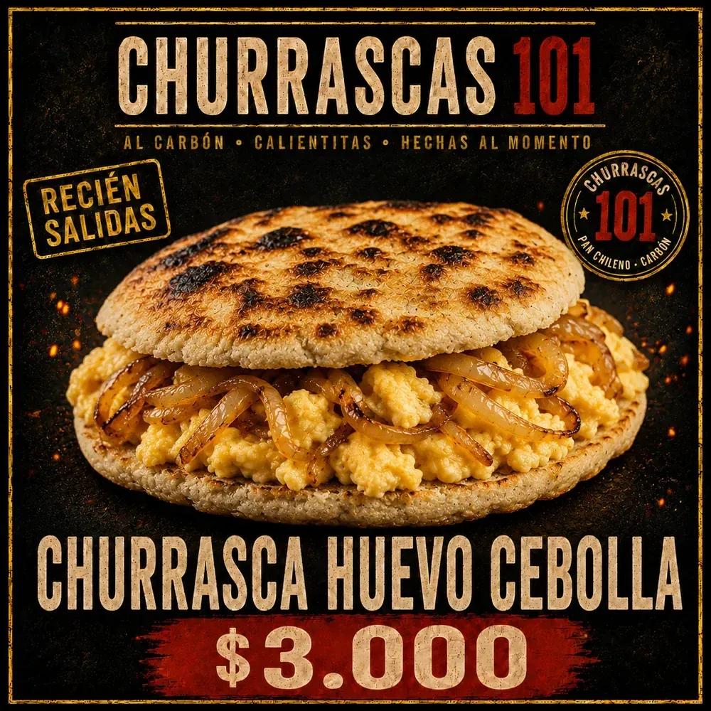 Churrasca Huevo Cebolla
