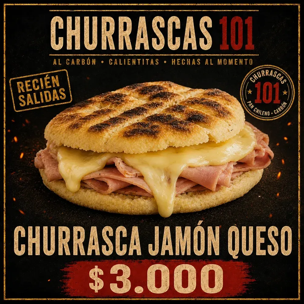 Churrasca Jamón Queso