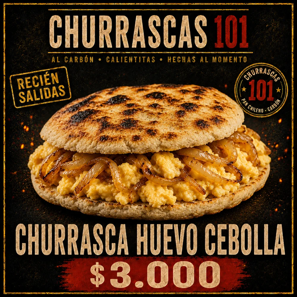 Churrasca Huevo Cebolla