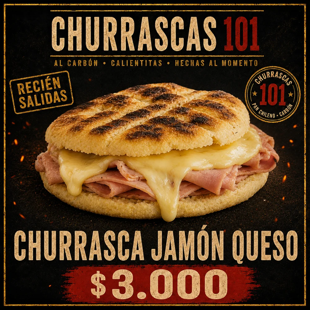 Churrasca Jamón Queso